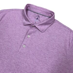 Johnnie O Maddox Polo Shirt Mens XL Top Shelf Golf Performance Stretch Purple